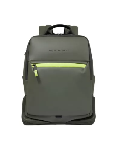 Piquadro Zaino impermeabile per pc 14 Verde