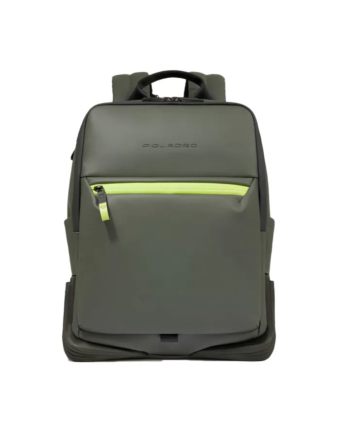 Piquadro Zaino impermeabile per pc 14 Verde