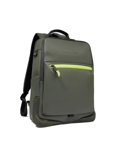 Piquadro Zaino impermeabile per pc 14 Verde
