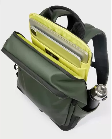 Piquadro Zaino impermeabile per pc 14 Verde