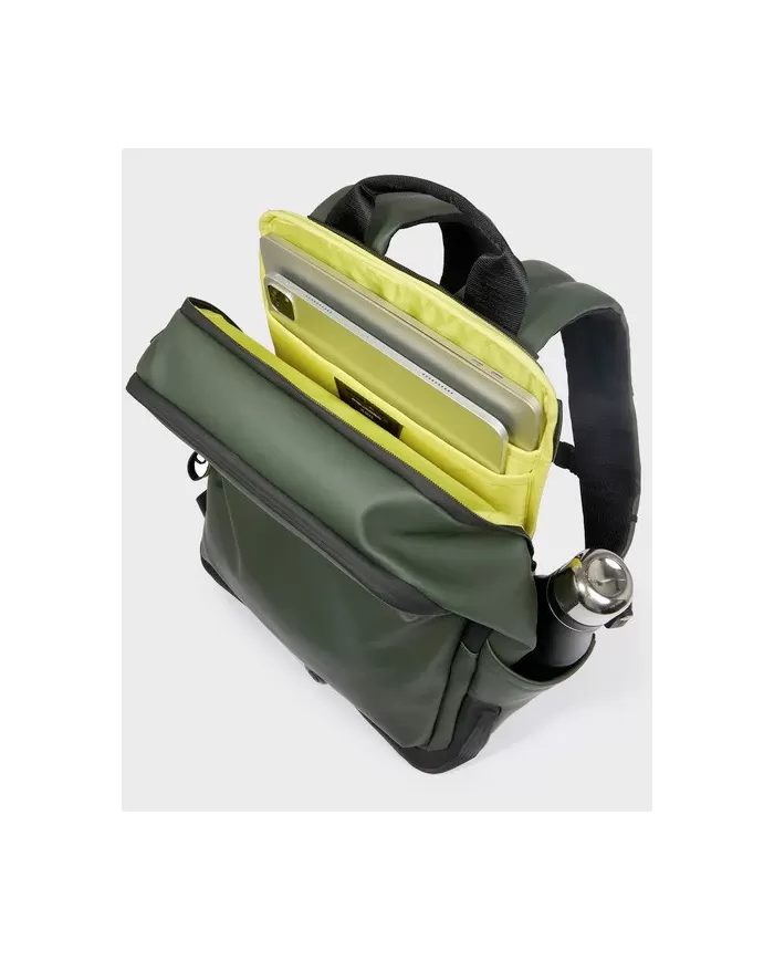Piquadro Zaino impermeabile per pc 14 Verde