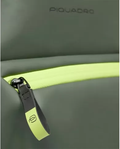 Piquadro Zaino impermeabile per pc 14 Verde