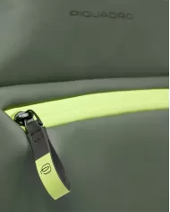 Piquadro Zaino impermeabile per pc 14 Verde