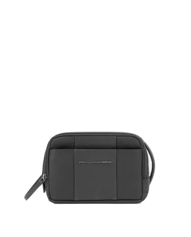 Piquadro Beauty uomo tessuto riciclato Brief 2 Nero