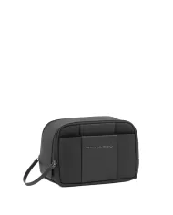 Piquadro Beauty uomo tessuto riciclato Brief 2 Nero