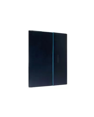 Piquadro Portablocco in pelle Blue Square