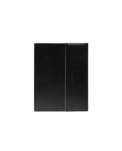 Piquadro Portablocco in pelle Blue Square Nero