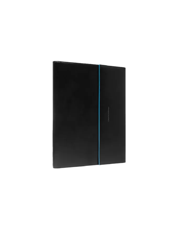 Piquadro Portablocco in pelle Blue Square Nero