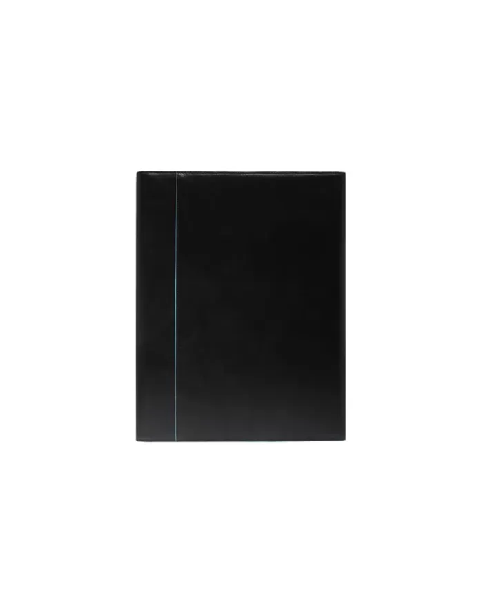 Piquadro Portablocco in pelle Blue Square Nero