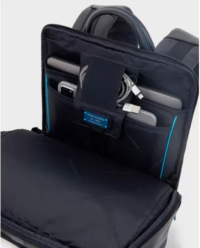 Piquadro Zaino porta pc 15,6" Mogano
