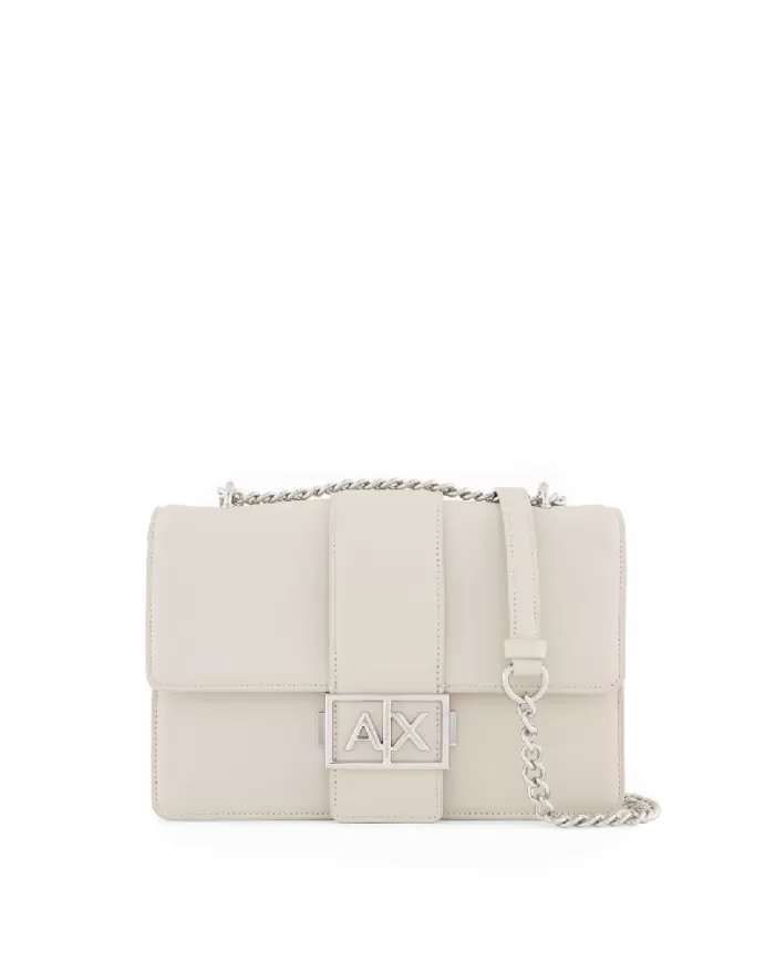 Armani Exchange Borsa a tracolla Avorio