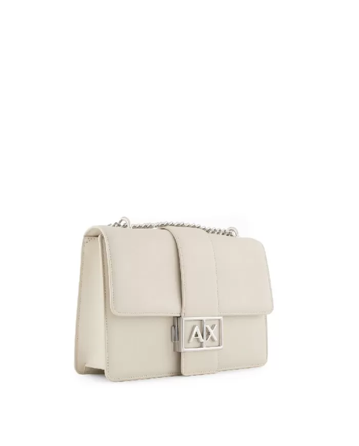 Armani Exchange Borsa a tracolla Avorio