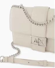 Armani Exchange Borsa a tracolla Avorio