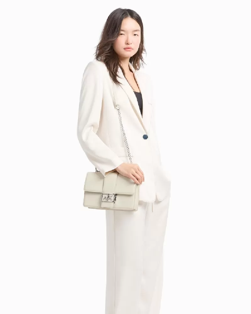 Armani Exchange Umhängetasche Elfenbein - Bild 7 von 8