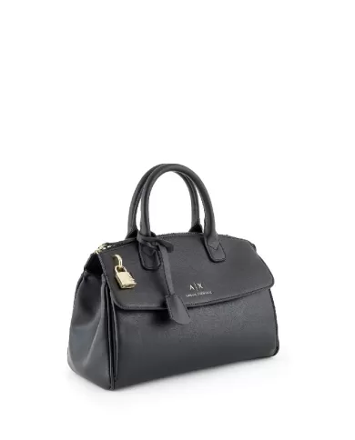 Armani Exchange Borsa a mano media Nero