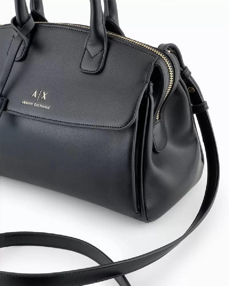 Armani Exchange Borsa a mano media Nero - Foto 6 di 8