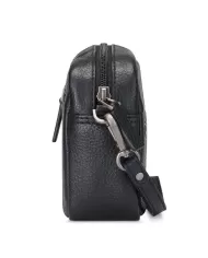 Roncato Pochette uomo in pelle Alaska Nero