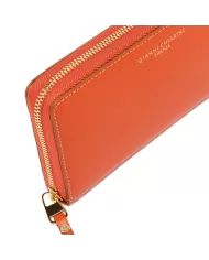 Gianni Chiarini Portafoglio in pelle liscia Arancio