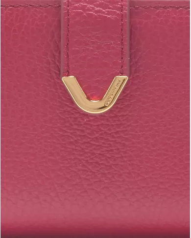 Coccinelle Portafoglio in pelle Dew Rosso