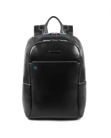 Piquadro Zaino grande porta pc 15,6 "Blue square" Nero