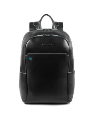 Piquadro Zaino grande porta pc 15,6 "Blue square" Nero
