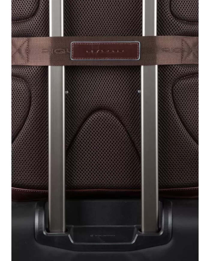 Piquadro Zaino grande porta pc 15,6 "Blue square" Nero