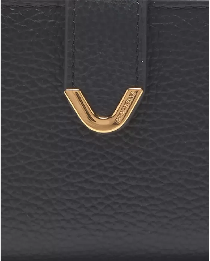 Coccinelle Portafoglio in pelle Dew Nero