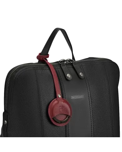 Roncato Zaino grande pelle Bristol Nero