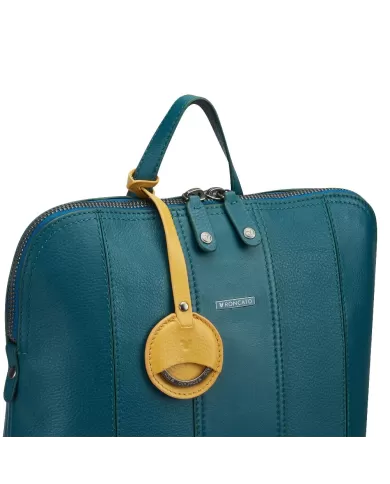 Roncato Zaino grande pelle Bristol Blu