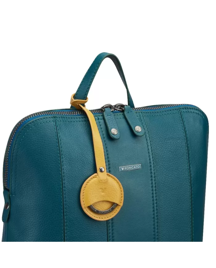 Roncato Zaino grande pelle Bristol Blu