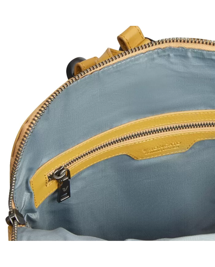 Roncato Zaino grande pelle Bristol Giallo