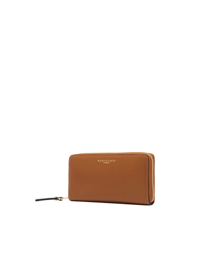 Gianni Chiarini Portafoglio in pelle liscia Cuoio