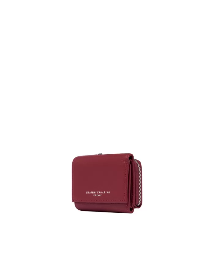 Gianni Chiarini Portafoglio piccolo donna in pelle Rosso
