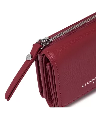 Gianni Chiarini Portafoglio piccolo donna in pelle Rosso