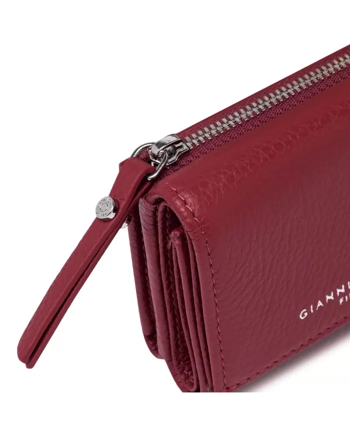 Gianni Chiarini Portafoglio piccolo donna in pelle Rosso