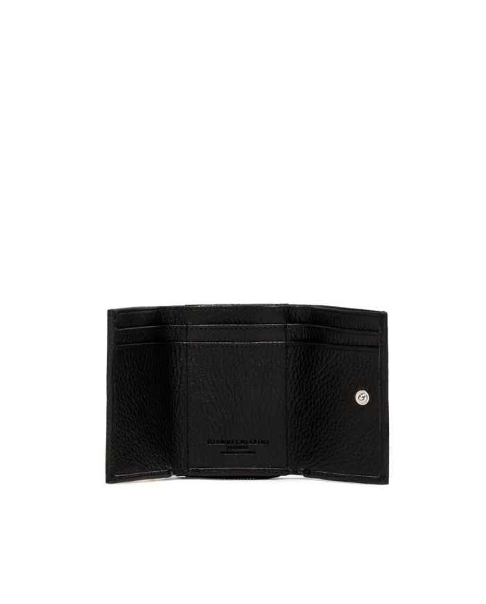 Gianni Chiarini Portafoglio piccolo donna in pelle Nero