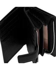 Gianni Chiarini Portafoglio in pelle martellata Nero