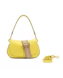 Gianni Chiarini Borsa donna in pelle Helena Round Giallo