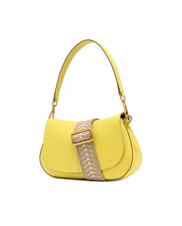 Gianni Chiarini Borsa donna in pelle Helena Round Giallo
