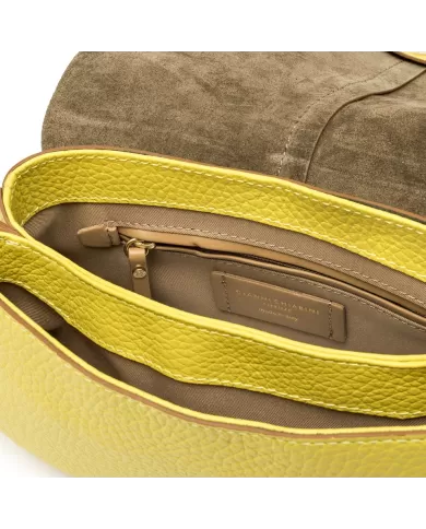 Gianni Chiarini Borsa donna in pelle Helena Round Giallo