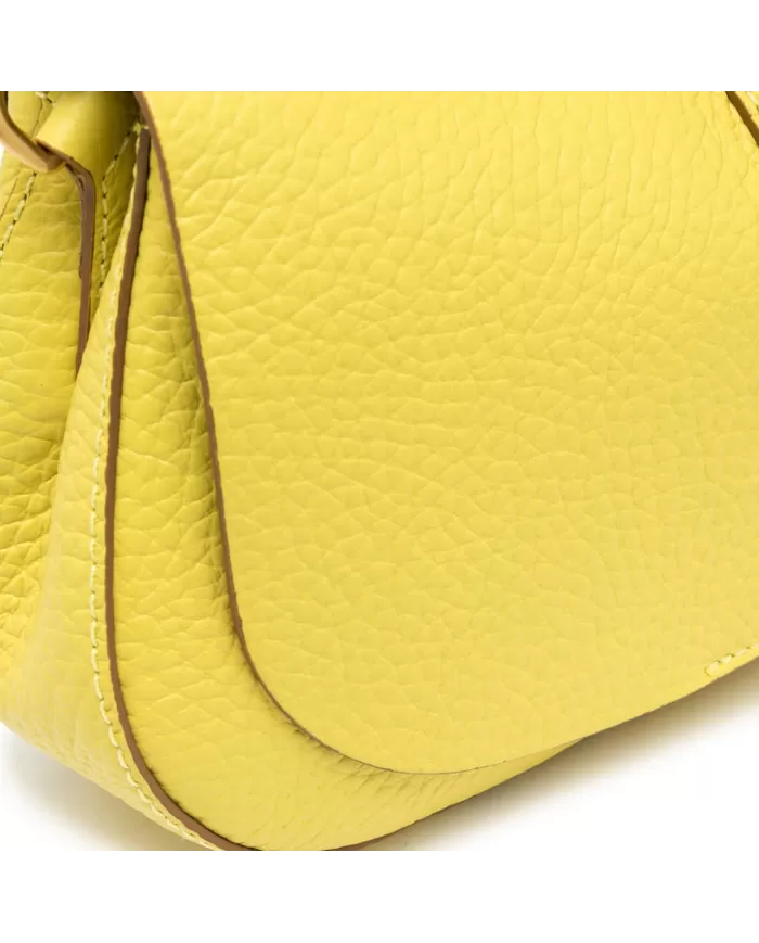 Gianni Chiarini Borsa donna in pelle Helena Round Giallo