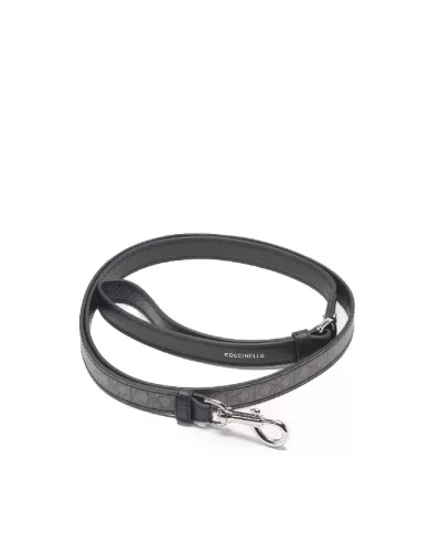 Coccinelle Guinzaglio tessuto monogram Pet capsule Grigio/Nero Coccinelle Guinzaglio tessuto monogram Pet capsule Grigio/Nero