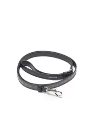 Coccinelle Guinzaglio tessuto monogram Pet capsule Grigio/Nero