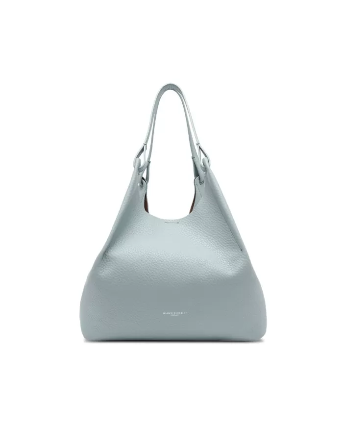 Gianni Chiarini Borsa grande in pelle Dua Azzurro