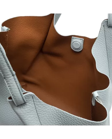 Gianni Chiarini Borsa grande in pelle Dua Azzurro