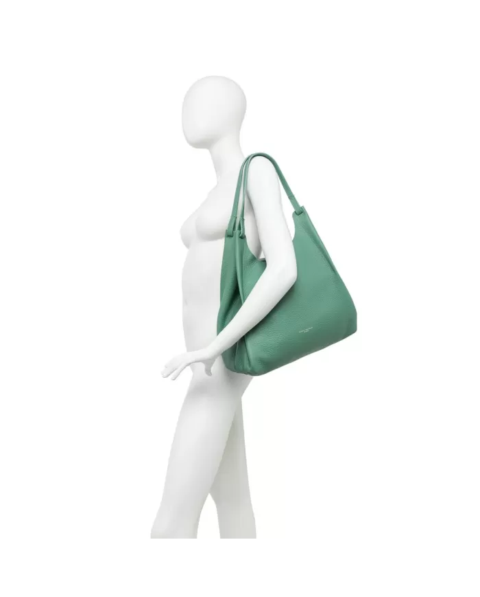 Gianni Chiarini Borsa grande in pelle Dua Azzurro