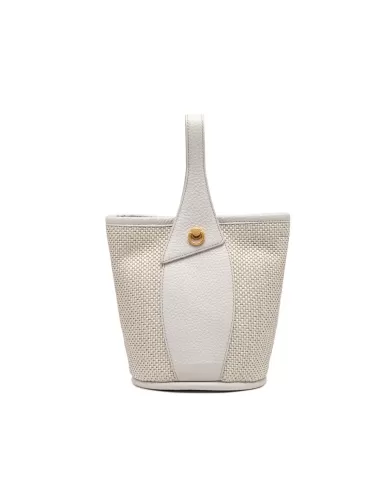 Gianni Chiarini Borsa secchiello in paglia Ester Beige