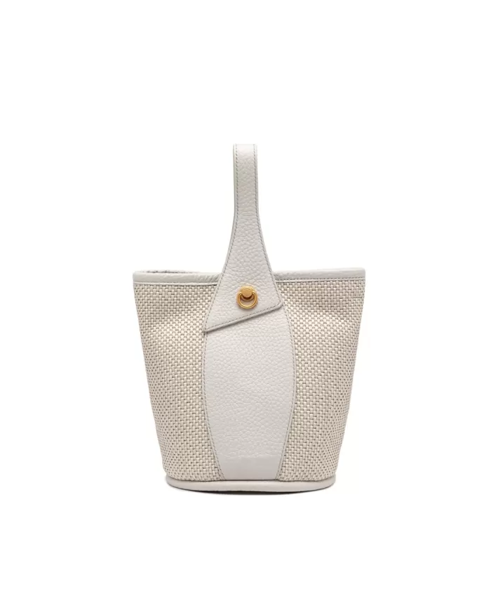 Gianni Chiarini Borsa secchiello in paglia Ester Beige