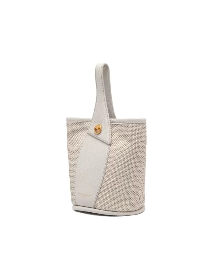 Gianni Chiarini Borsa secchiello in paglia Ester Beige