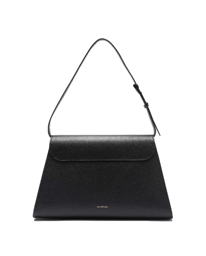 Coccinelle Borsa tracolla grande Dew Nero